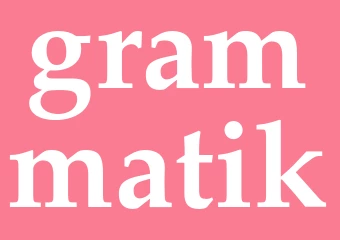 Synonym grammatik