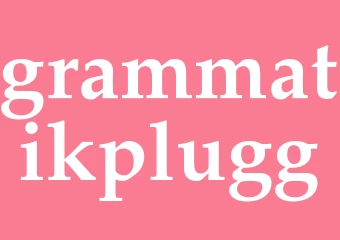 Synonym grammatikplugg