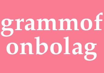 Synonym grammofonbolag