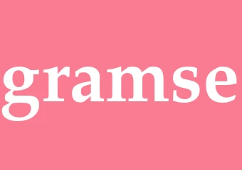 Synonym gramse