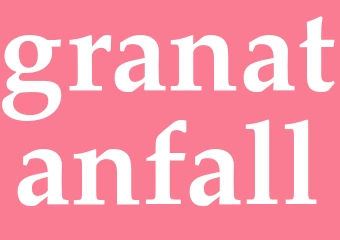 Synonym granatanfall