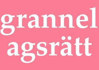 Synonym grannelagsrätt