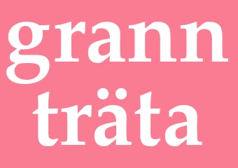 Synonym grannträta