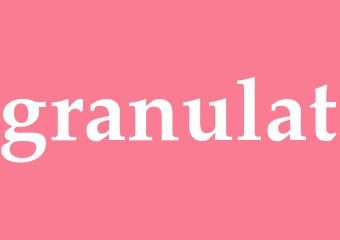 Synonym granulat