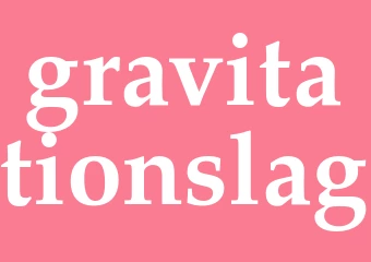 Synonym gravitationslag