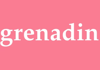 Synonym grenadin