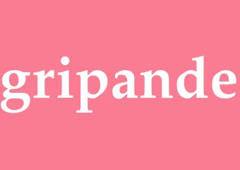 Synonym gripande
