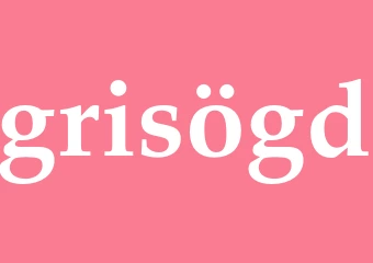 Synonym grisögd