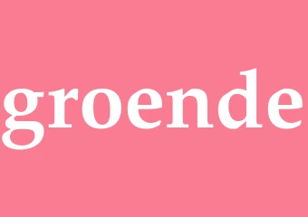 Synonym groende