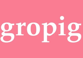 Synonym gropig