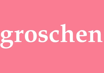Synonym groschen