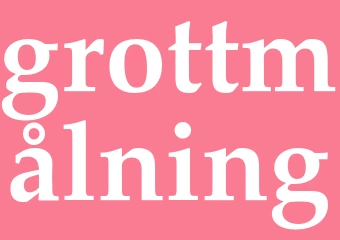 Synonym grottmålning