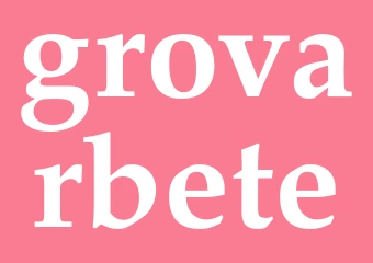 Synonym grovarbete