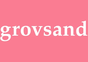 Synonym grovsand