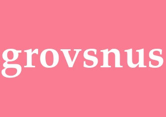 Synonym grovsnus