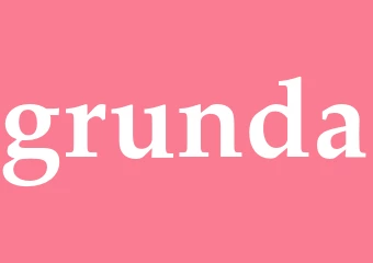 Synonym grunda