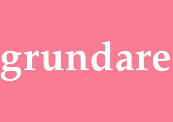 Synonym grundare