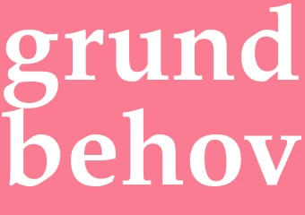 Synonym grundbehov