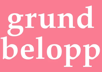 Synonym grundbelopp