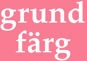 Synonym grundfärg