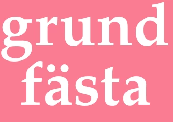 Synonym grundfästa