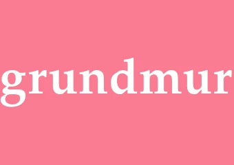 Synonym grundmur