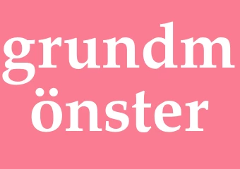 Synonym grundmönster
