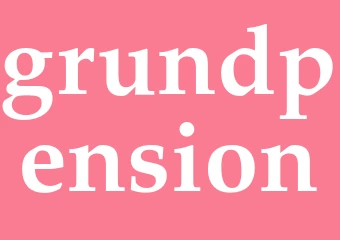 Synonym grundpension