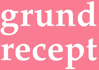 Synonym grundrecept