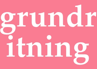 Synonym grundritning