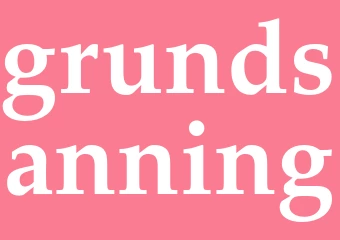 Synonym grundsanning