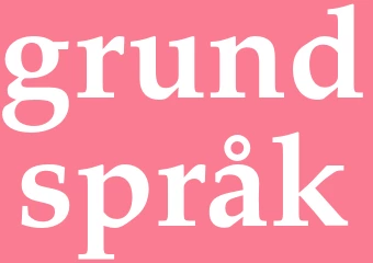 Synonym grundspråk