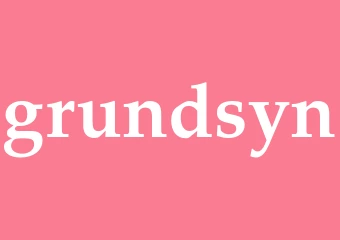 Synonym grundsyn