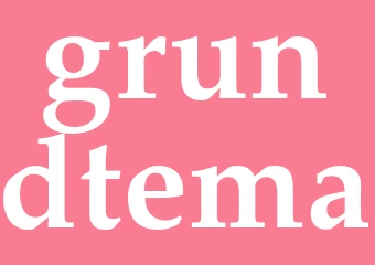 Synonym grundtema