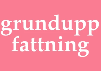Synonym grunduppfattning