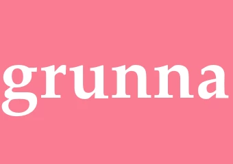 Synonym grunna