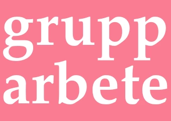 Synonym grupparbete