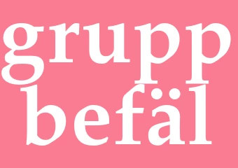 Synonym gruppbefäl