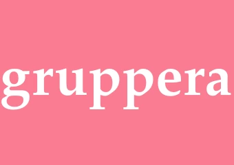 Synonym gruppera