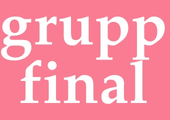 Synonym gruppfinal