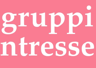 Synonym gruppintresse