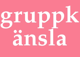 Synonym gruppkänsla