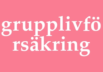 Synonym grupplivförsäkring