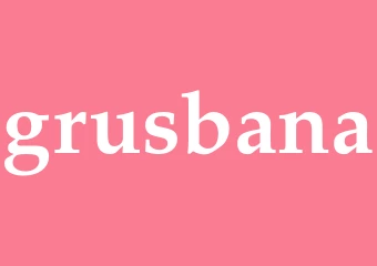 Synonym grusbana