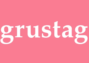 Synonym grustag