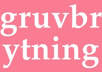 Synonym gruvbrytning