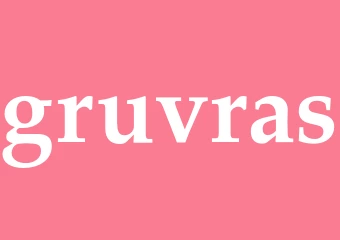 Synonym gruvras