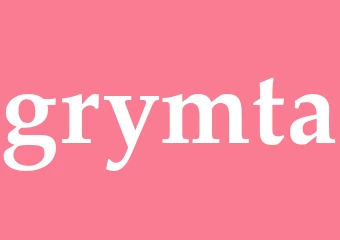 Synonym grymta