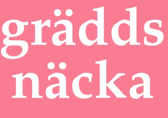 Synonym gräddsnäcka