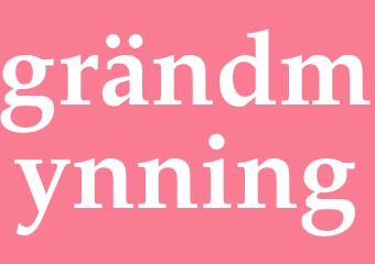 Synonym grändmynning